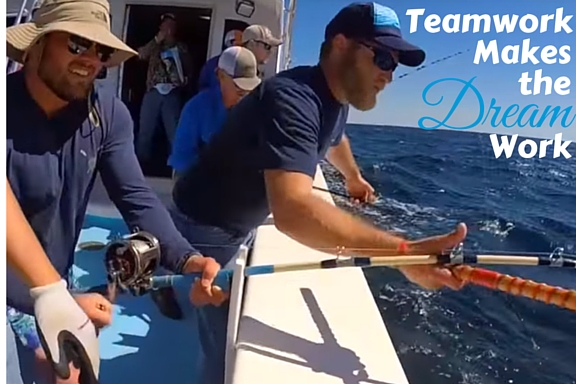 corporate fishing trip